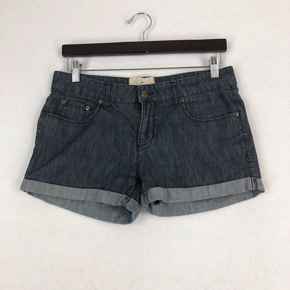Ci Sono Cavalini Girl's Size Large Blue Cotton Blend Zip Fly Casual Shorts - Picture 1 of 11